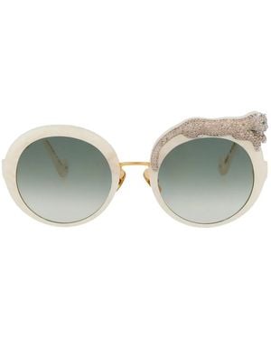 Anna Karin Karlsson Acetate Sunglasses - Green