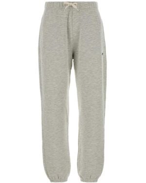 Autry Embroidered Logo Sweatpants - Gray