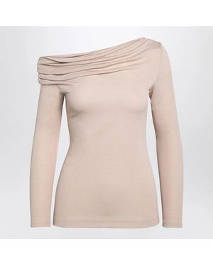 Givenchy Sweater With Bare Shoulder - Natural