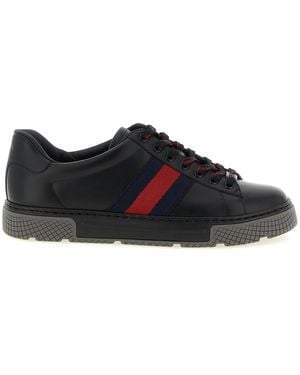 Gucci Ace' Sneakers - Black