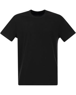Hogan Cotton Jersey T-Shirt - Black