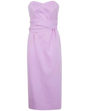 Essentiel Antwerp "Juror" Bustier Dress - Purple