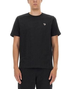 Paul Smith Ps Paul Smith Regular Fit Tshirt - Black