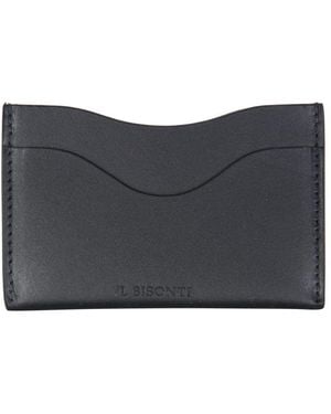 Il Bisonte Orion Card Holder - Gray