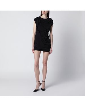 Entire studios Twist Mini Dress - Black