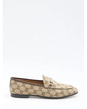 Gucci Jordaan Loafers - White