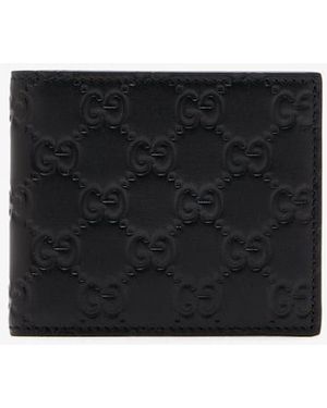 Gucci Leather Wallet Arabella - White