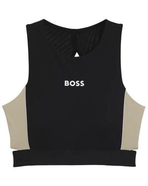 BOSS Endura2 Jersey Tops - Black