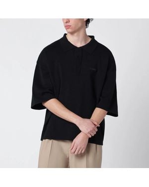 Entire studios Long-Sleeve Polo - Black