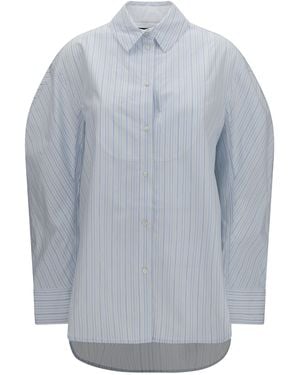 Jacquemus Citta Cotton-Poplin Shirt Light - Grey