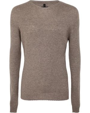 MD75 Cashmere Round Neck Pullover - Brown