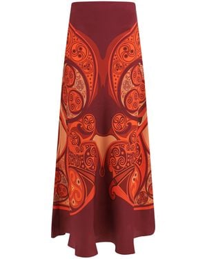 La DoubleJ Palazzo Pants - Red