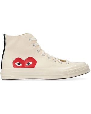 COMME DES GARÇONS PLAY Chuck 70 High-Top Trainers - Pink