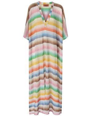 Missoni Long Cover Up - White