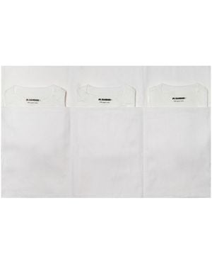 Jil Sander Cotton Clothing T-Shirts And Polos - White