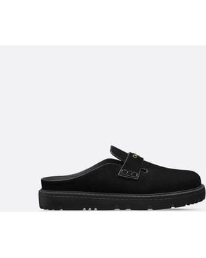 Dior Leather Sandal - Black
