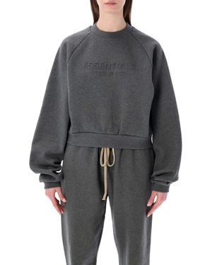 Fear Of God Essentials Fear Of God 90's Raglan Crewneck - Grey