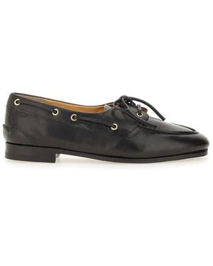 Bally Moccasin Plume - Black