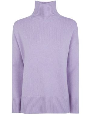 Kujten "Ulla" Turtle Neck - Purple