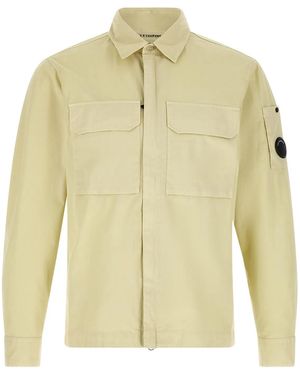 C.P. Company 'Lens' Overshirt - Yellow