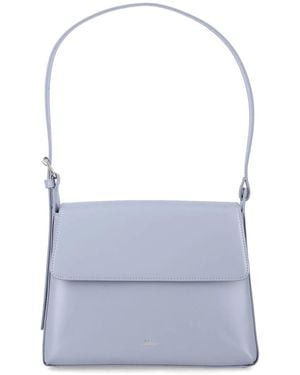 A.P.C. Virginie Flap Bag - White