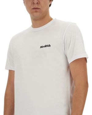 Woolrich T-Shirt With Logo - White
