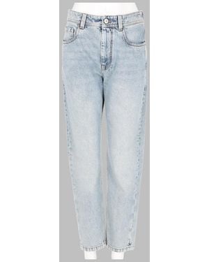 Brunello Cucinelli Pantalone Baggy Tapered - Blue