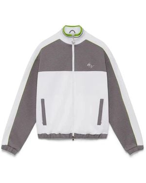 CASABLANCA Jacket Raised Jacquard & Tricot - Grey