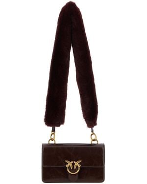 Pinko 'Love One' Mini Shoulder Bag - Red
