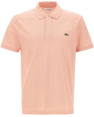 Lacoste Cotton T-Shirt - Pink