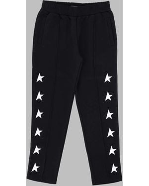 Golden Goose Jogging Trousers Multistar - Black
