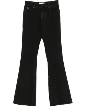 Jacob Cohen Flared Leg Denim Jeans - Black