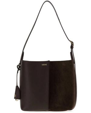 Loewe Bilbao Bucket Medium Mix - Black