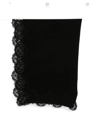 Ermanno Scervino Cashmere Stole - Black