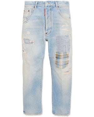 DSquared² Pants 5 Pockets - Blue
