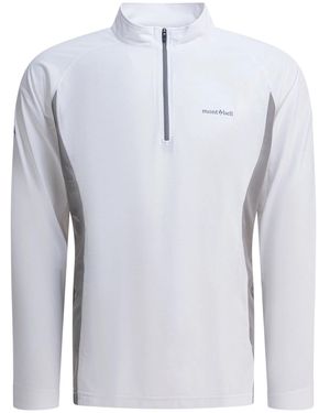 Montbell Polyester Long Sleeve Sweatshirt - Blue