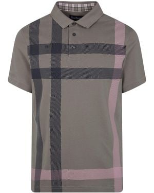 Barbour "Blaine" Polo Shirt - Gray