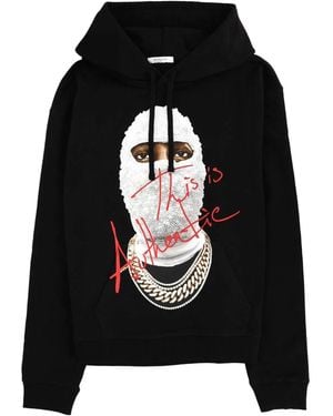 ih nom uh nit Sweatshirt With Print - Black