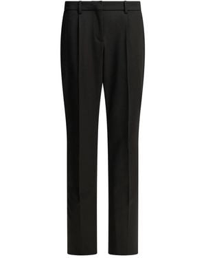 Balenciaga Slim Fit Tailored Trousers - Black