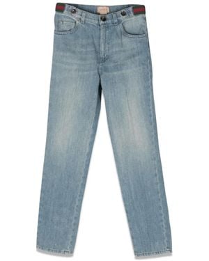 Gucci J Trousers Organic Denim - Blue