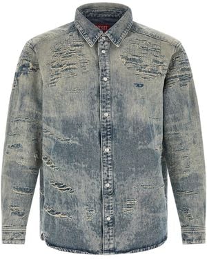 DIESEL 'D-Simply' Shirt - Grey