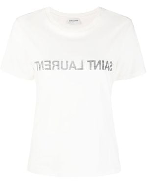 Saint Laurent Reverse Tshirt - White