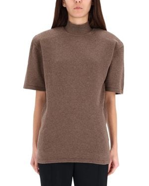 Jacquemus "Chestnut" Jersey - Brown