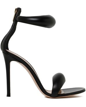 Gianvito Rossi Leather Shoes With Heel - Black