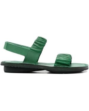 Trippen "Pacific" Flat Sandals - Green