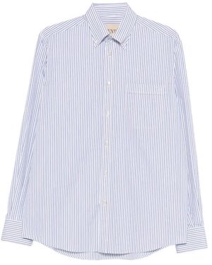 Valentino Garavani Striped Cotton Shirt - White