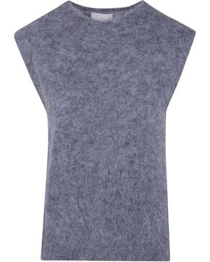 Antonelli "Ladina" Sleeveless Jumper - Blue