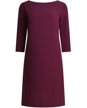 Semler Bordeaux Elastane Dress - Purple