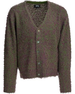 Stussy Stussy Nylon Wool Acrylic Alpaca Knitwear - Green