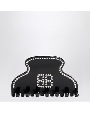 Balenciaga Holli Bb Hair Clip - Black